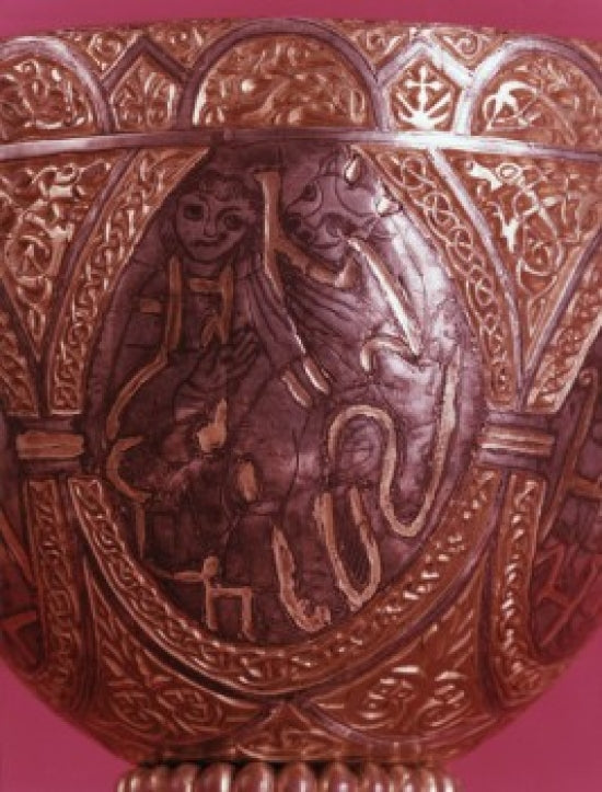 Goblet Detail Poster Print showcasing antique craftsmanship from Stift Kremsmünster, Austria.