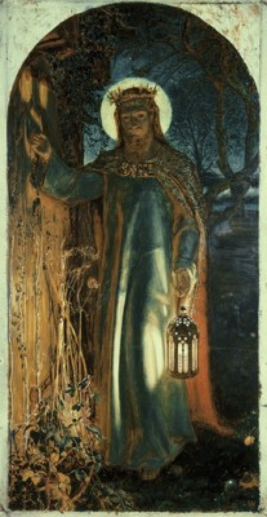 Jesus, Light of the World Fine Art Print by William Holman Hunt