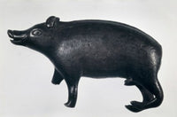 Bronze Boar Iron Age Sculpture Poster Print from 1200 B.C.