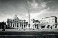 St. Peter's Square poster print showcasing the architecture of Vatican City.