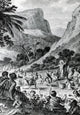 The Multiplication of the Seven Loaves of Bread Poster Print by Jean-Michel le Jeune Moreau