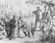 War Against Heresy illustrated poster print featuring Inquisitor Conrad of Marburg.