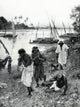 Captivity in Babylon poster print by William Hole, historical illustration.