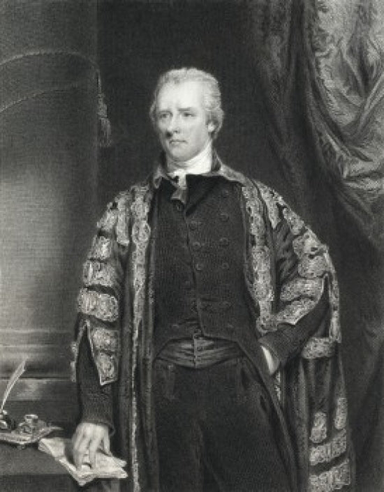 William Pitt Engraving Print After Hoppner 18 x 24