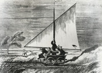 Sailing Over the Western Plains Poster Print showcasing beautiful landscapes.