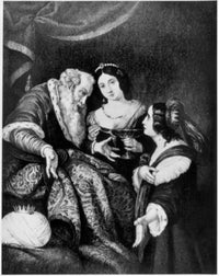 Esther Asks for Mercy for Her and Her People Poster Print