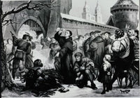 Highlights of the Life of Martin Luther: The Burning of the Bull, 1520 Poster Print