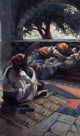 David Plays the Harp Before Saul fine art print by James Tissot