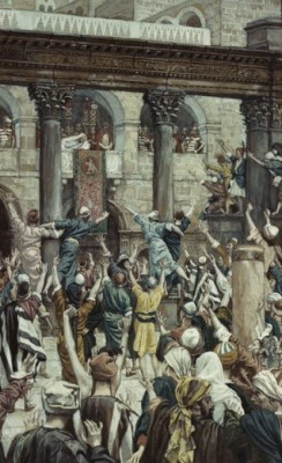 Let Him Be Crucified Poster Print by James Tissot, fine art print
