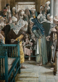 Jesus Sitting in the Midst of the Doctors poster print by James Tissot