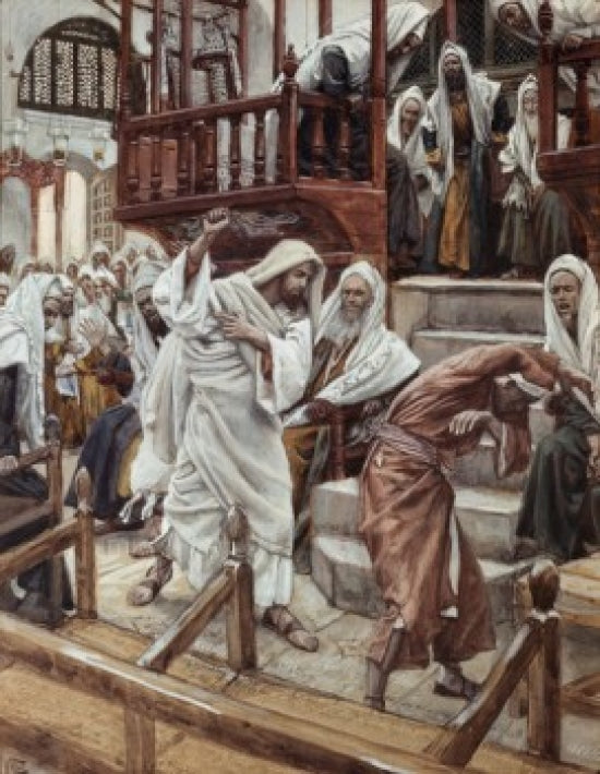 Man Possessed of a Devil Poster Print by James Tissot