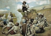 Joseph Reveals His Dream to His Brethren Poster Print by James J. Tissot