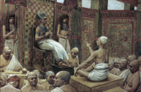 Joseph Interprets Pharaoh's Dream Poster Print by James J. Tissot