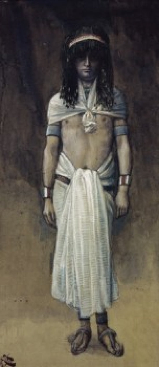 Joseph In His Youth poster print by James J. Tissot, showcasing fine art.