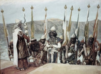 Joshua Before the High Priests Poster Print by James Tissot