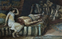 Samson is Made Prisoner Art Print by James J. Tissot, available in multiple sizes.