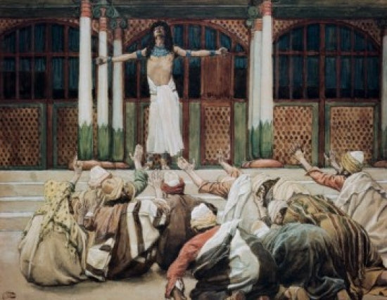 Joseph Maketh Himself Known to His Brethren art print by James Tissot.