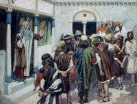 Moses Speaks to the People Poster Print by James Tissot