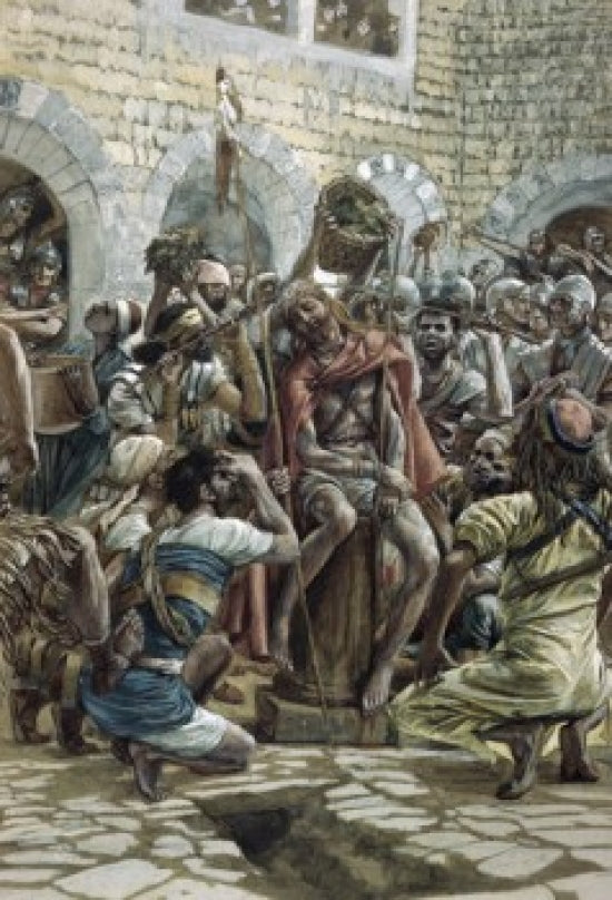 The Crown of Thorns art print by James Tissot showcasing intricate details.