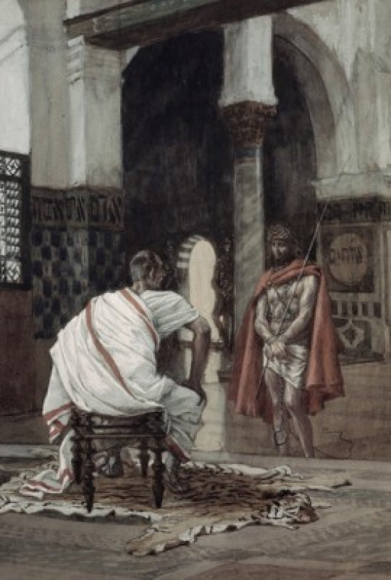 Jesus Before Pilate for the Second Time Poster Print by James Tissot