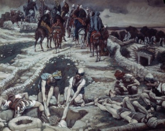 Jesus Taken from The Old Cistern Poster Print by James Tissot