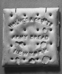 Civil War-Era Hardtack Poster Print showcasing historical military rations.