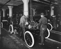 Ford Assembly Line, 1913 Poster Print showcasing early 20th-century manufacturing.