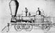 Baldwin Steam Locomotive 1842 Poster Print showcasing vintage railway design.