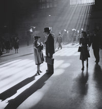 NYC Grand Central Terminal 1941 Poster Print showcasing vintage architecture