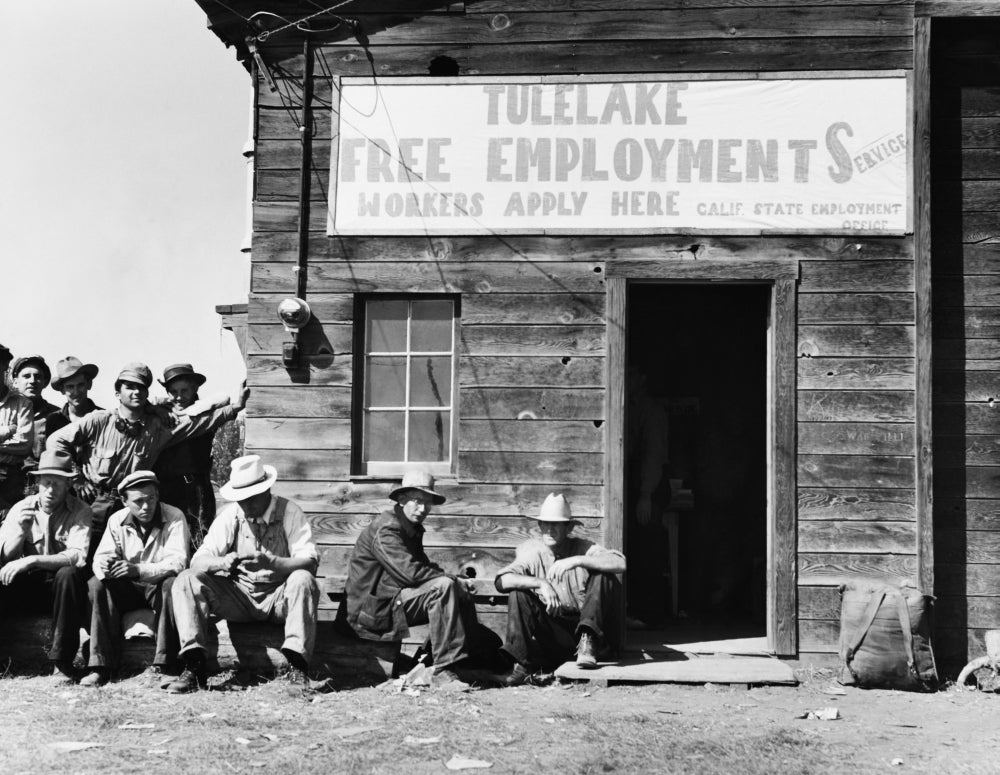 Tukelake Free Employment Service Poster Print showcasing community support and opportunity.