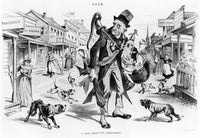 Prohibition-Era Cartoon Poster Print by Science Source
