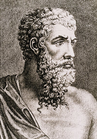 Aristotle Poster Print showcasing the Ancient Greek Philosopher