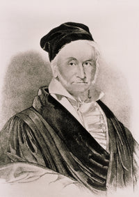 Carl Friedrich Gauss Poster Print - Celebrating the Mathematician