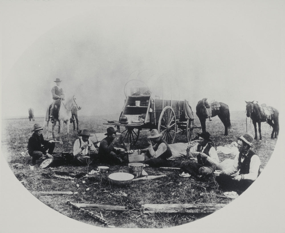 Ranchers, 1898 Poster Print showcasing vintage ranch life.