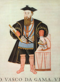 Vasco da Gama Poster Print showcasing the Portuguese explorer's legacy.