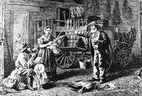 Yankee Peddler Poster Print showcasing traditional American commerce