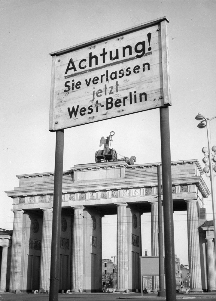 Berlin Poster Print showcasing the vibrant culture and architecture of the city.