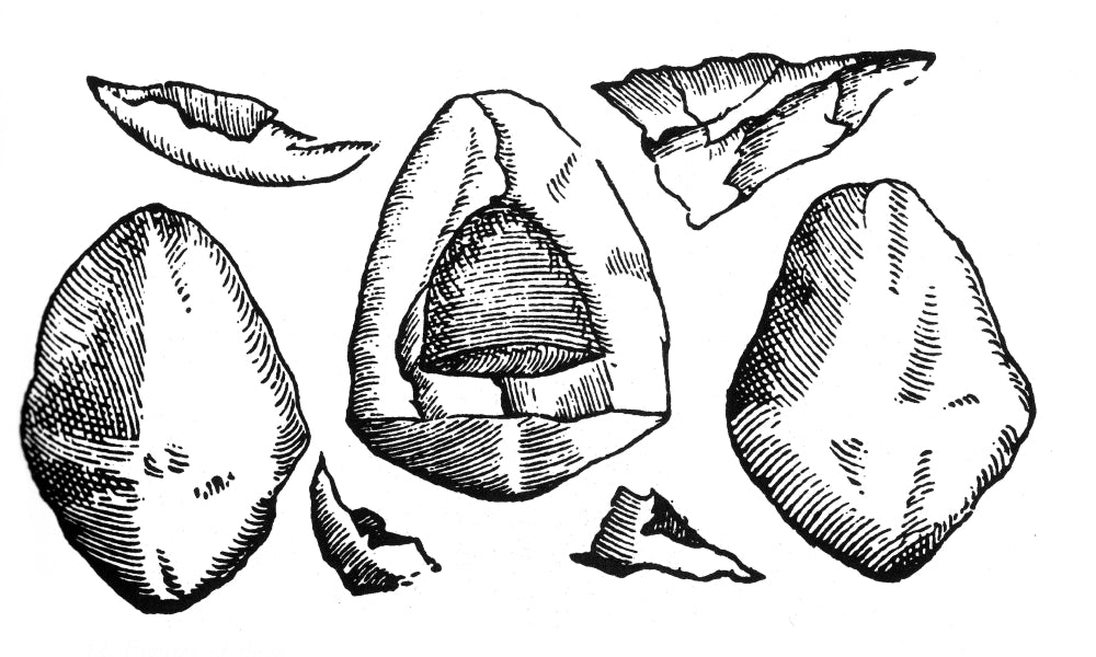 Stones 16th Century Poster Print by Science Source showcasing historical stone formations