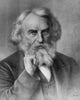 Henry Wadsworth Longfellow Poster Print showcasing American literature