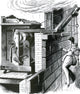 Lescale's Automatic Fire Escape 1878 Poster Print