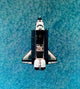 Atlantis Space Shuttle Poster Print showcasing the iconic spacecraft in vibrant colors.