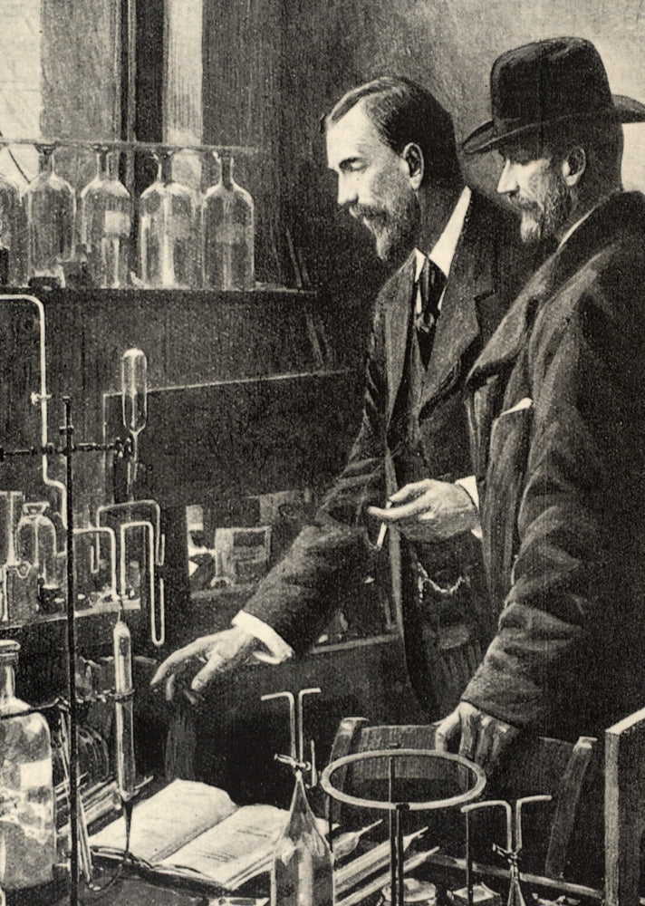 Pierre Curie Poster Print showcasing the French physicist's contributions to science.