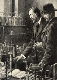 Pierre Curie Poster Print showcasing the French physicist's contributions to science.
