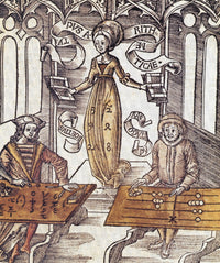 Allegory of Arithmetic 16th Century Poster Print by Science Source