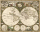 Map of the World 1660 Poster Print by Science Source