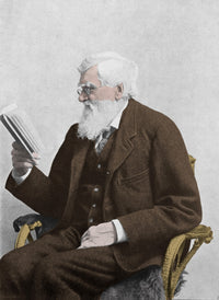 Alfred Russel Wallace Poster Print showcasing the Welsh naturalist.