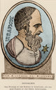 Hipparchus poster print showcasing the Greek astronomer and mathematician.