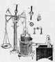 Lavoisier's Laboratory Equipment Poster Print showcasing scientific equipment and details