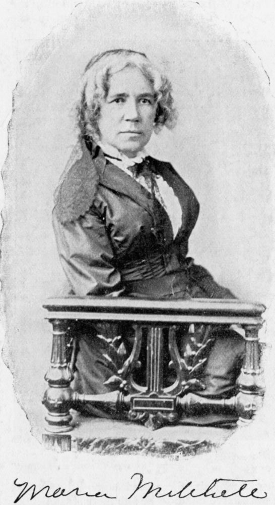 Maria Mitchell Poster Print - American Astronomer