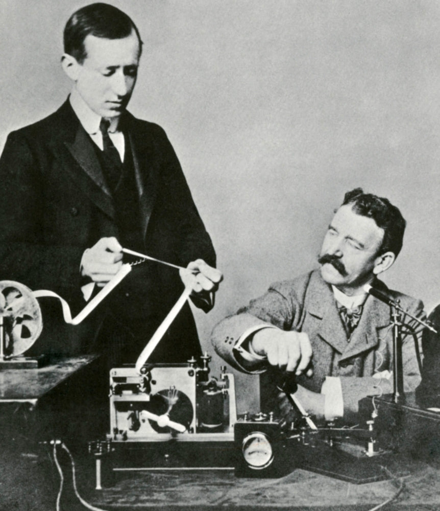 Guglielmo Marconi Poster Print showcasing the Italian inventor's legacy.